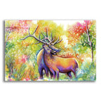 Epic Art 'Elk Love' by Michelle Faber, Acrylic Glass Wall Art