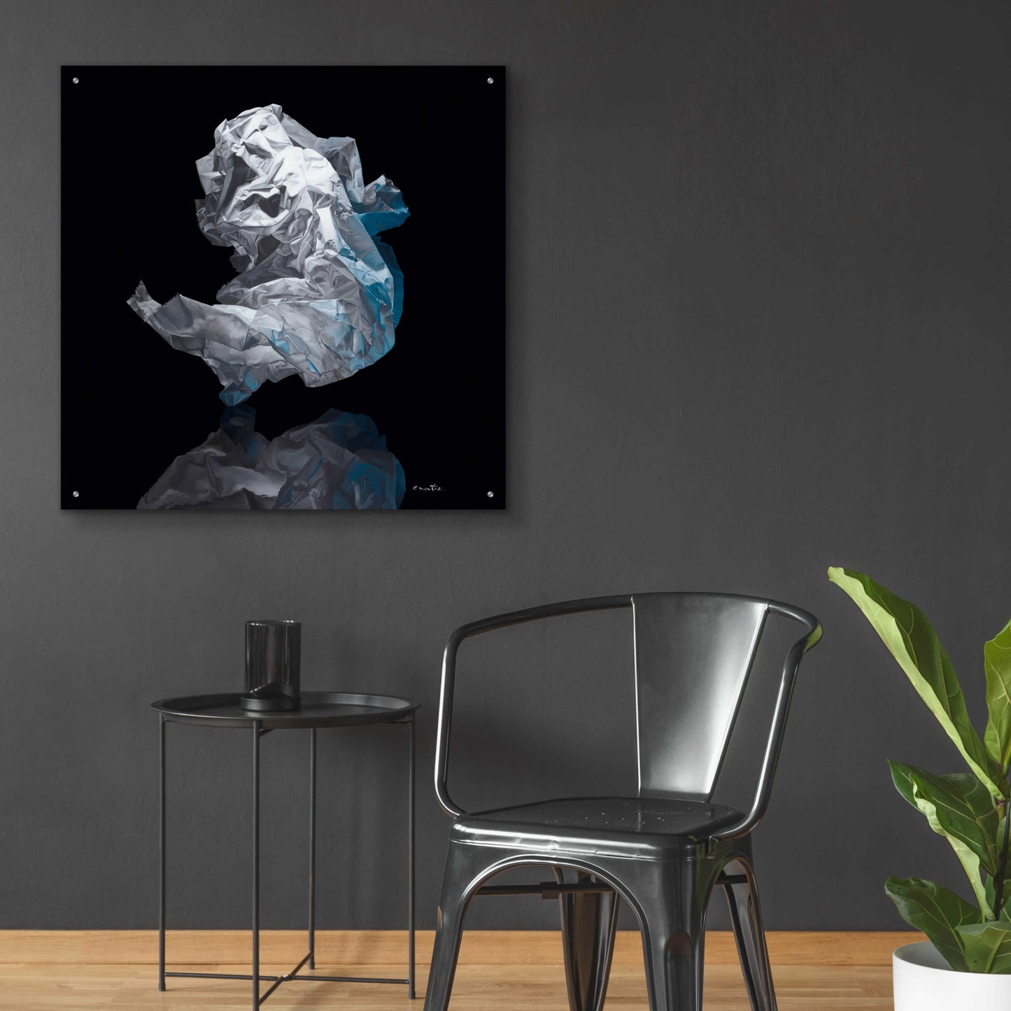 Epic Art 'Iceberg IV' by Francois Chartier, Acrylic Glass Wall Art,36x36