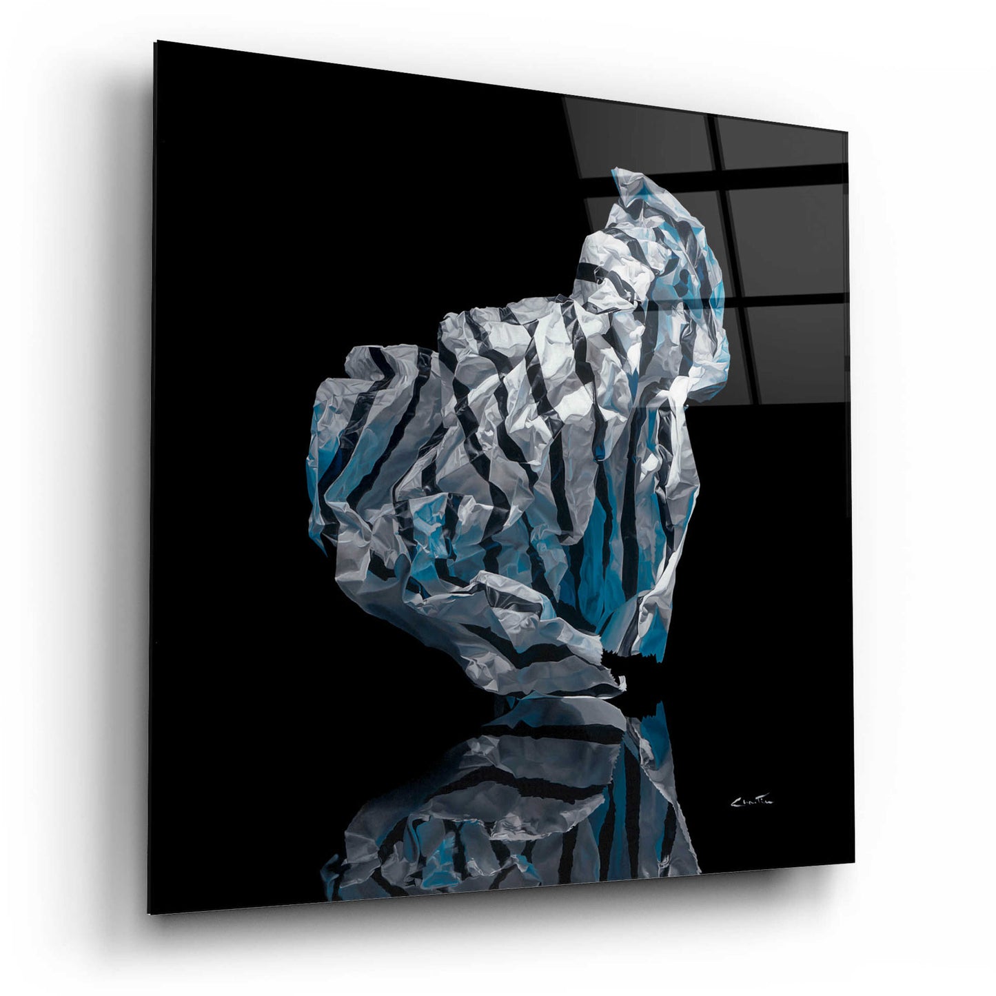 Epic Art 'Iceberg VI' by Francois Chartier, Acrylic Glass Wall Art,12x12