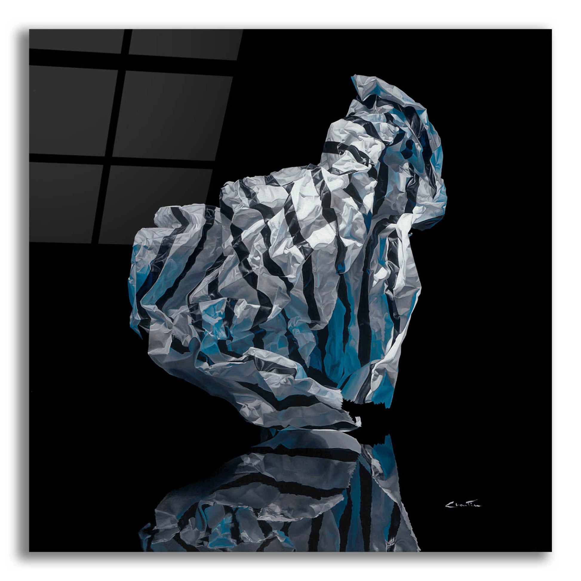 Epic Art 'Iceberg VI' by Francois Chartier, Acrylic Glass Wall Art,12x12