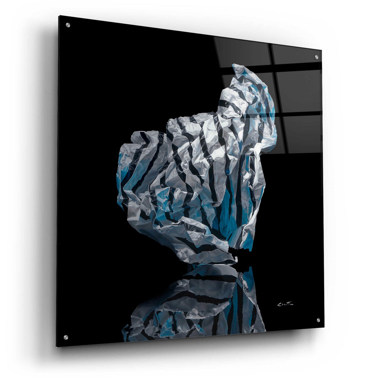 Epic Art 'Iceberg VI' by Francois Chartier, Acrylic Glass Wall Art,36x36