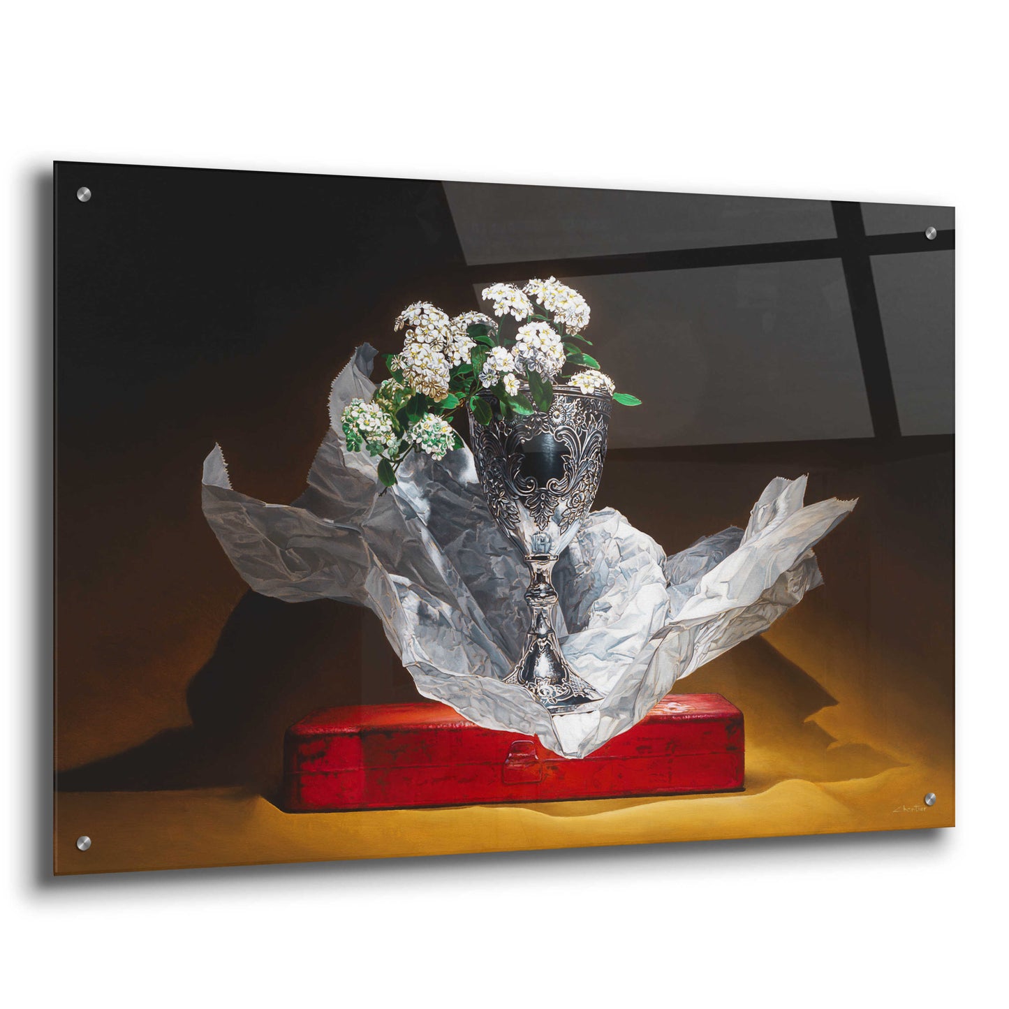 Epic Art 'The Offering' by Francois Chartier, Acrylic Glass Wall Art,36x24