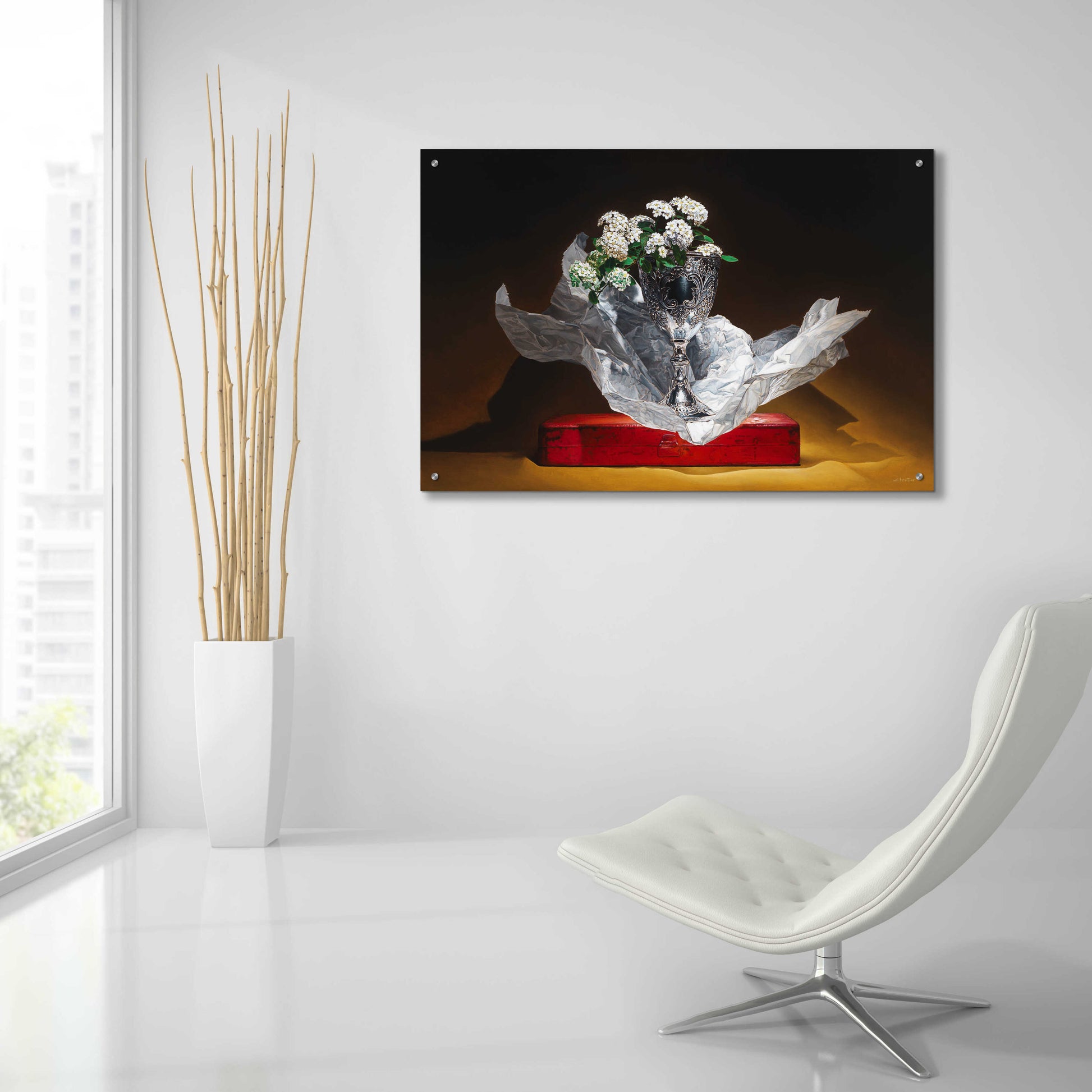 Epic Art 'The Offering' by Francois Chartier, Acrylic Glass Wall Art,36x24