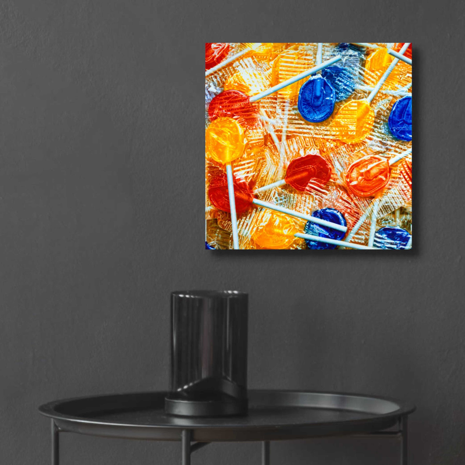 Epic Art 'Lollipops' by Francois Chartier, Acrylic Glass Wall Art,12x12