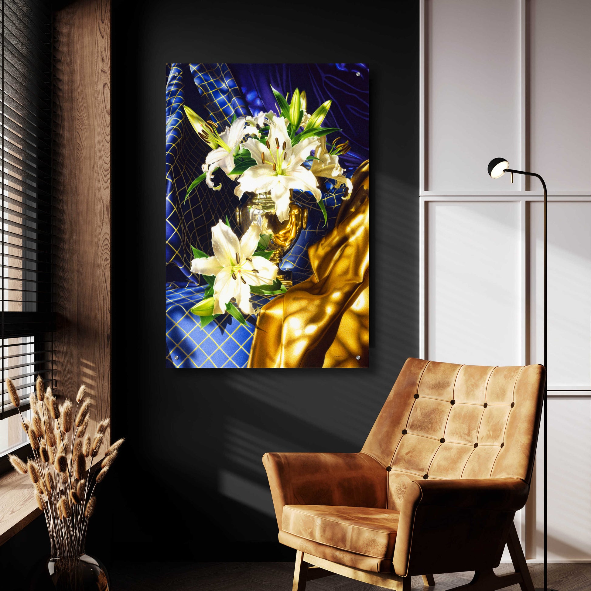 Epic Art 'Rosegarden' by Francois Chartier, Acrylic Glass Wall Art,24x36