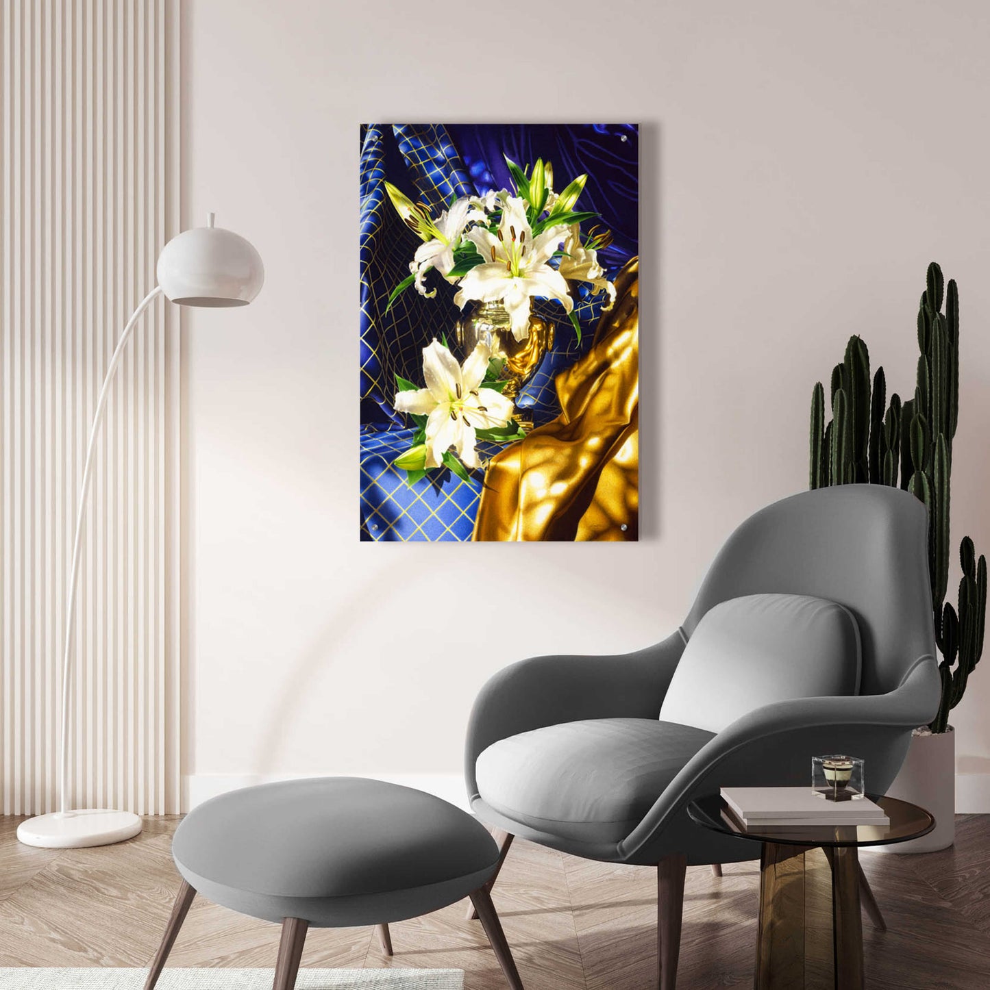 Epic Art 'Rosegarden' by Francois Chartier, Acrylic Glass Wall Art,24x36