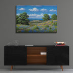 Epic Art 'Hill Country Blues' by R. Hed, Acrylic Glass Wall Art,36x24