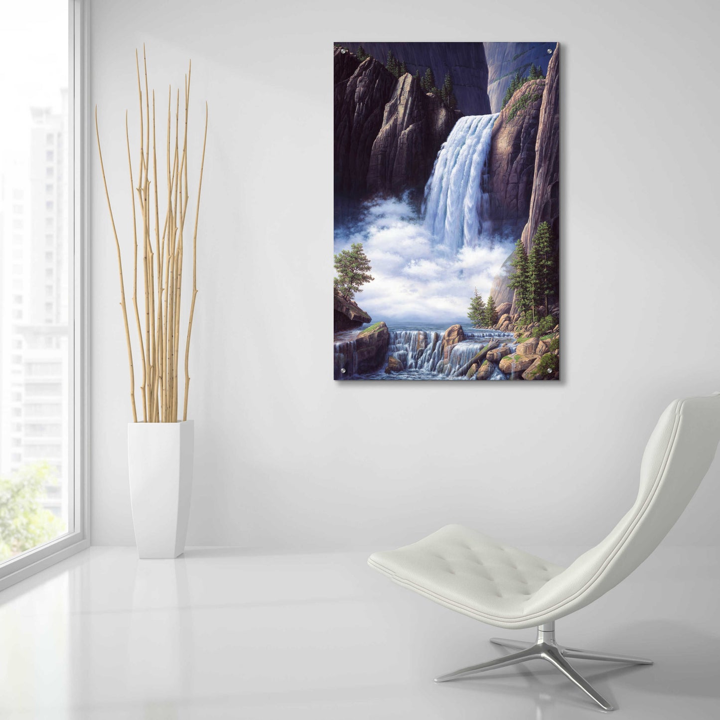 Epic Art 'Heavenly Place' by R. Hed, Acrylic Glass Wall Art,24x36