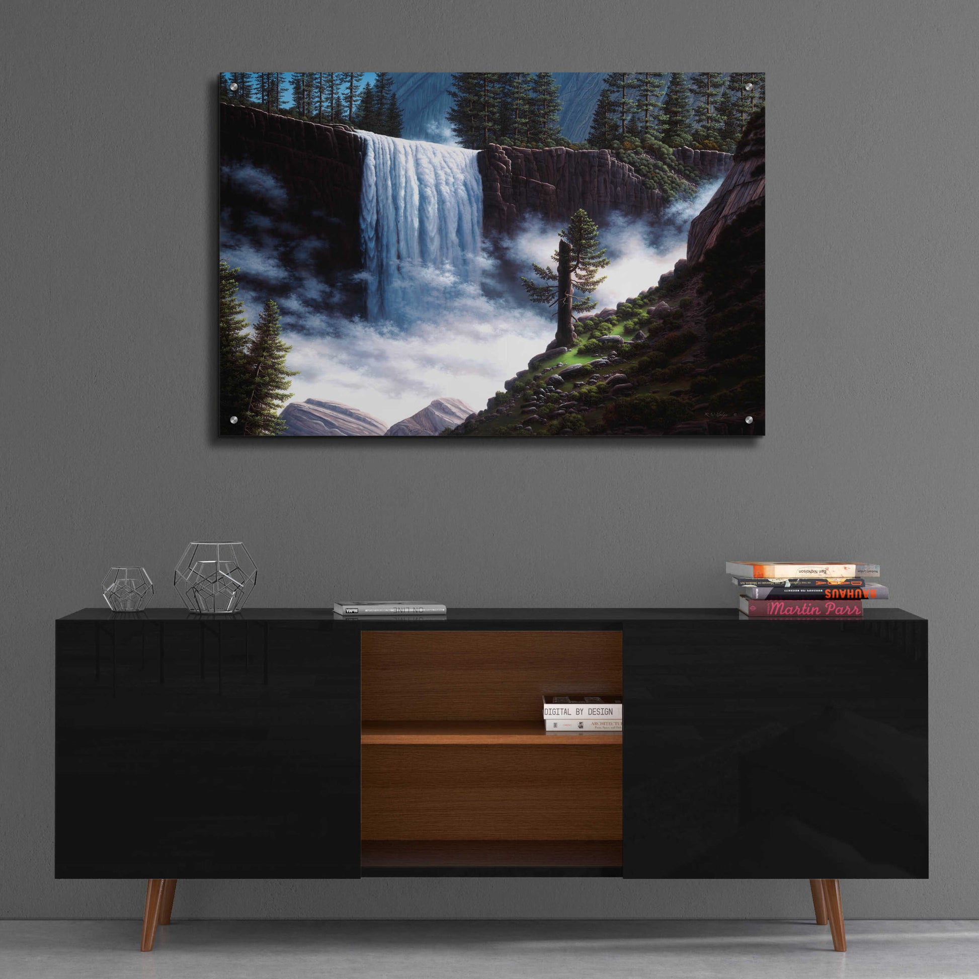 Epic Art 'Vernal Falls' by R. Hed, Acrylic Glass Wall Art,36x24