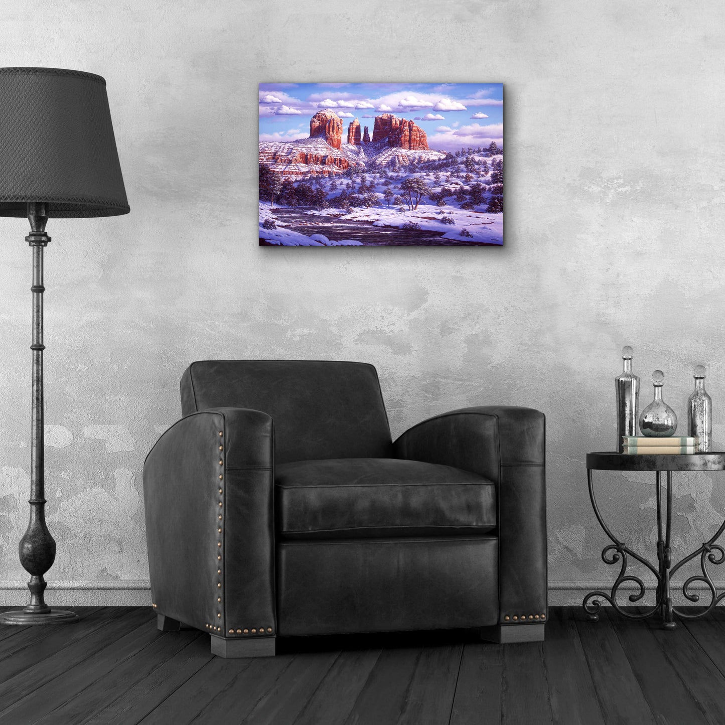 Epic Art 'The Spirit Of Red Rocks' by R. Hed, Acrylic Glass Wall Art,24x16