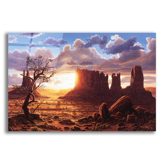 Epic Art 'A World Of Heaven' by R. Hed, Acrylic Glass Wall Art