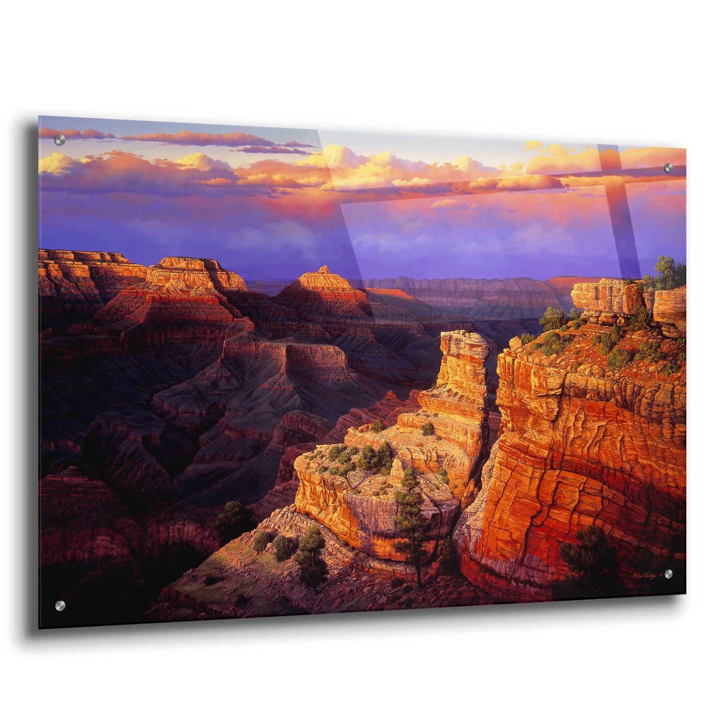 Epic Art 'Symphony' by R. Hed, Acrylic Glass Wall Art,36x24