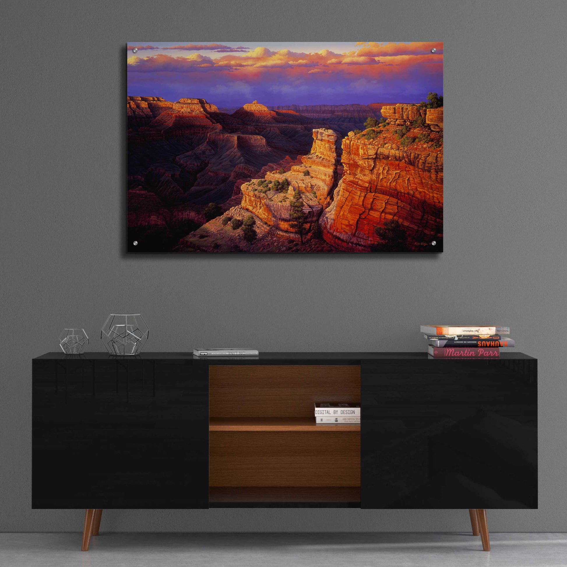 Epic Art 'Symphony' by R. Hed, Acrylic Glass Wall Art,36x24