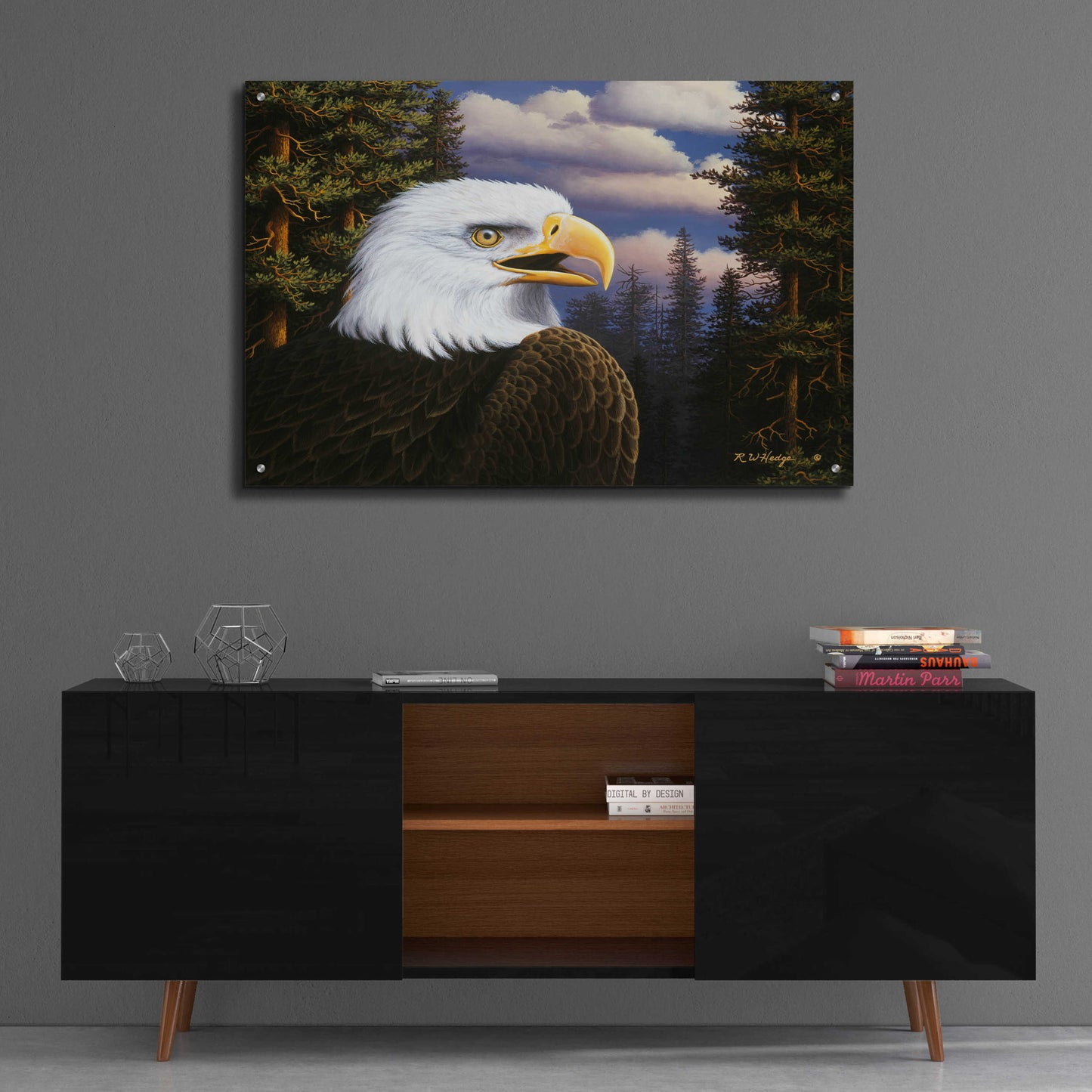 Epic Art 'Proud & Free' by R. Hed, Acrylic Glass Wall Art,36x24