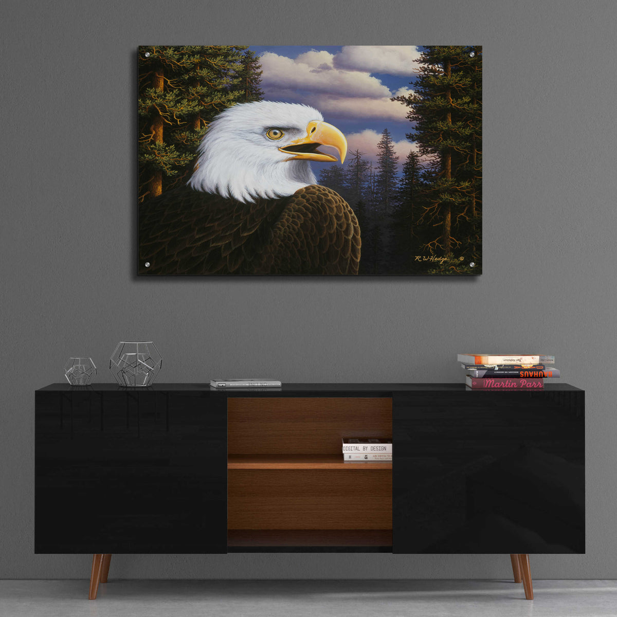 Epic Art 'Proud & Free' by R. Hed, Acrylic Glass Wall Art,36x24