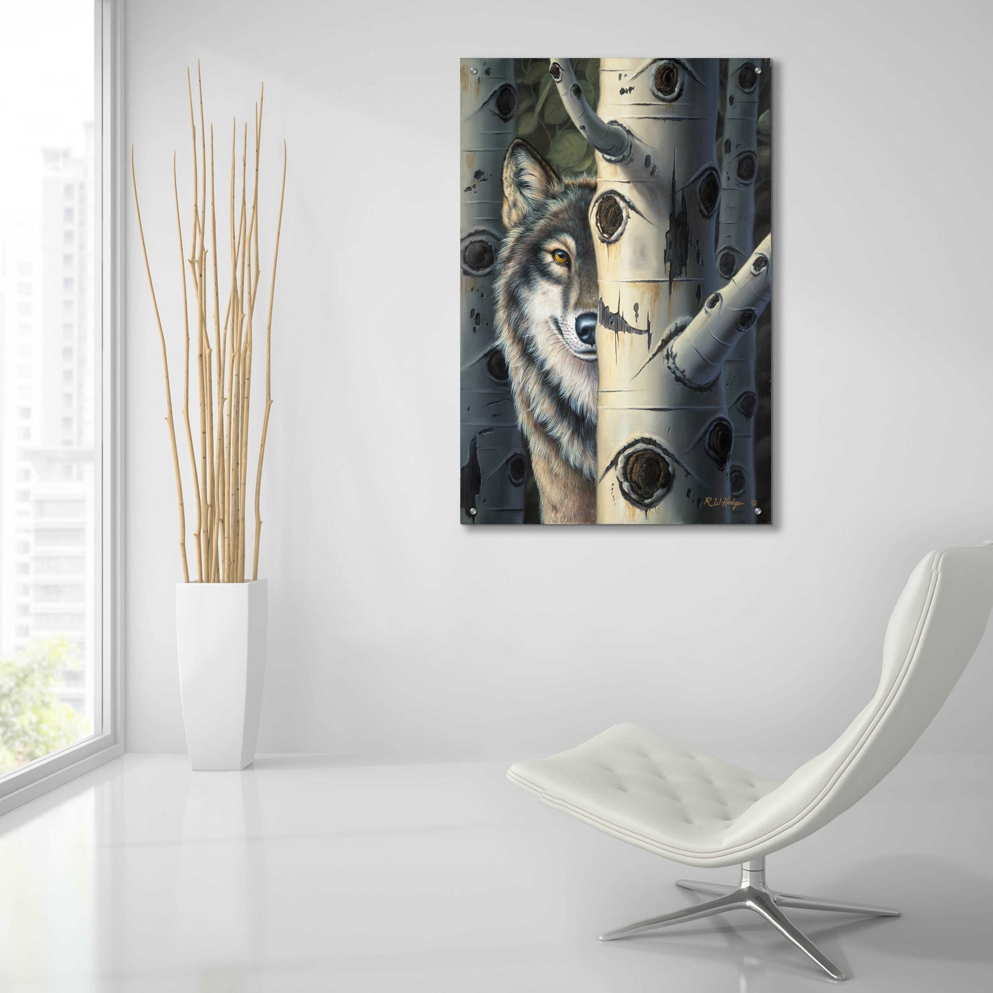 Epic Art 'Disguise' by R. Hed, Acrylic Glass Wall Art,24x36