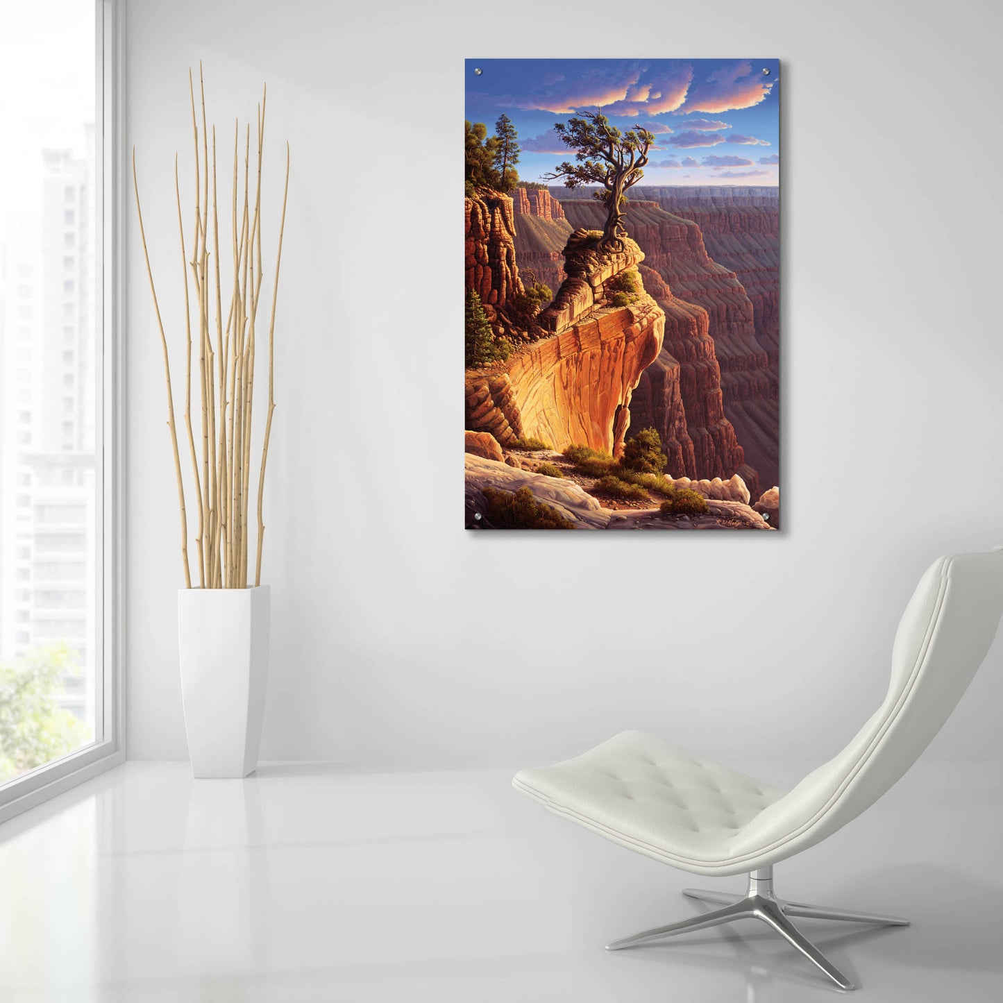 Epic Art 'Old Master' by R. Hed, Acrylic Glass Wall Art,24x36