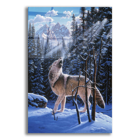 Epic Art 'In The Still Of The Tetons' by R. Hed, Acrylic Glass Wall Art