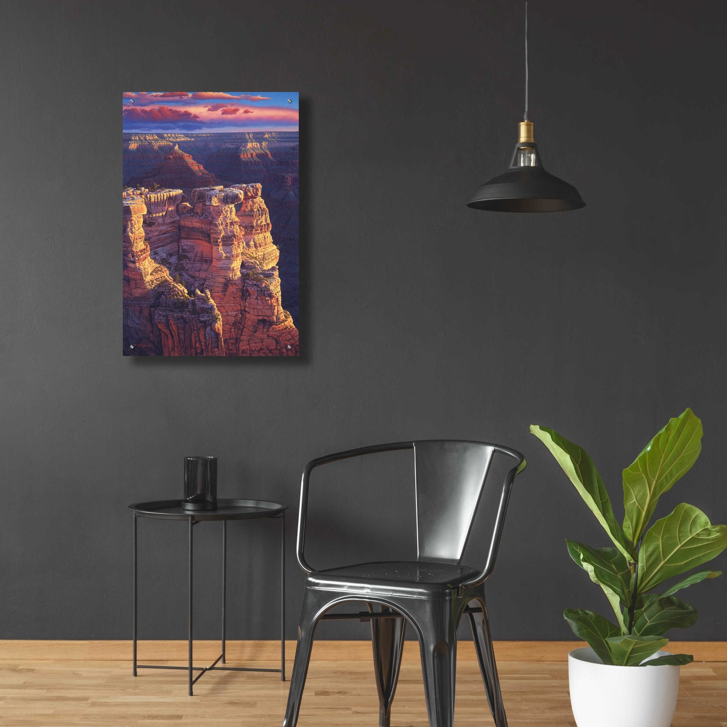 Epic Art 'The Gold Of Arizona' by R. Hed, Acrylic Glass Wall Art,24x36