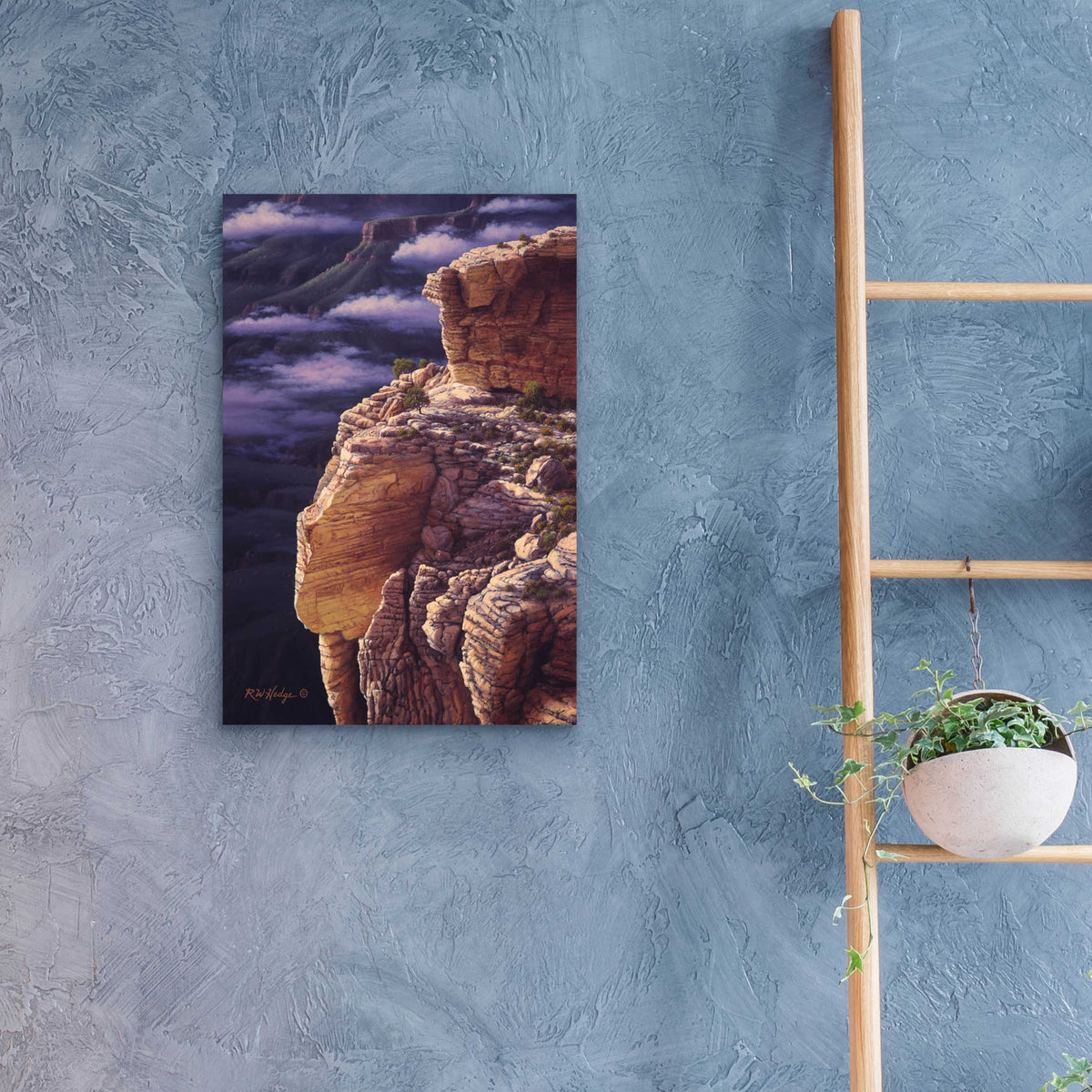 Epic Art 'Simple Sanctuary' by R. Hed, Acrylic Glass Wall Art,16x24