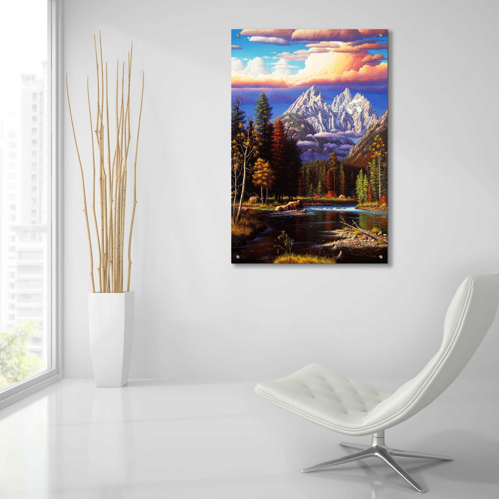 Epic Art 'Perfect Harmony' by R. Hed, Acrylic Glass Wall Art,24x36