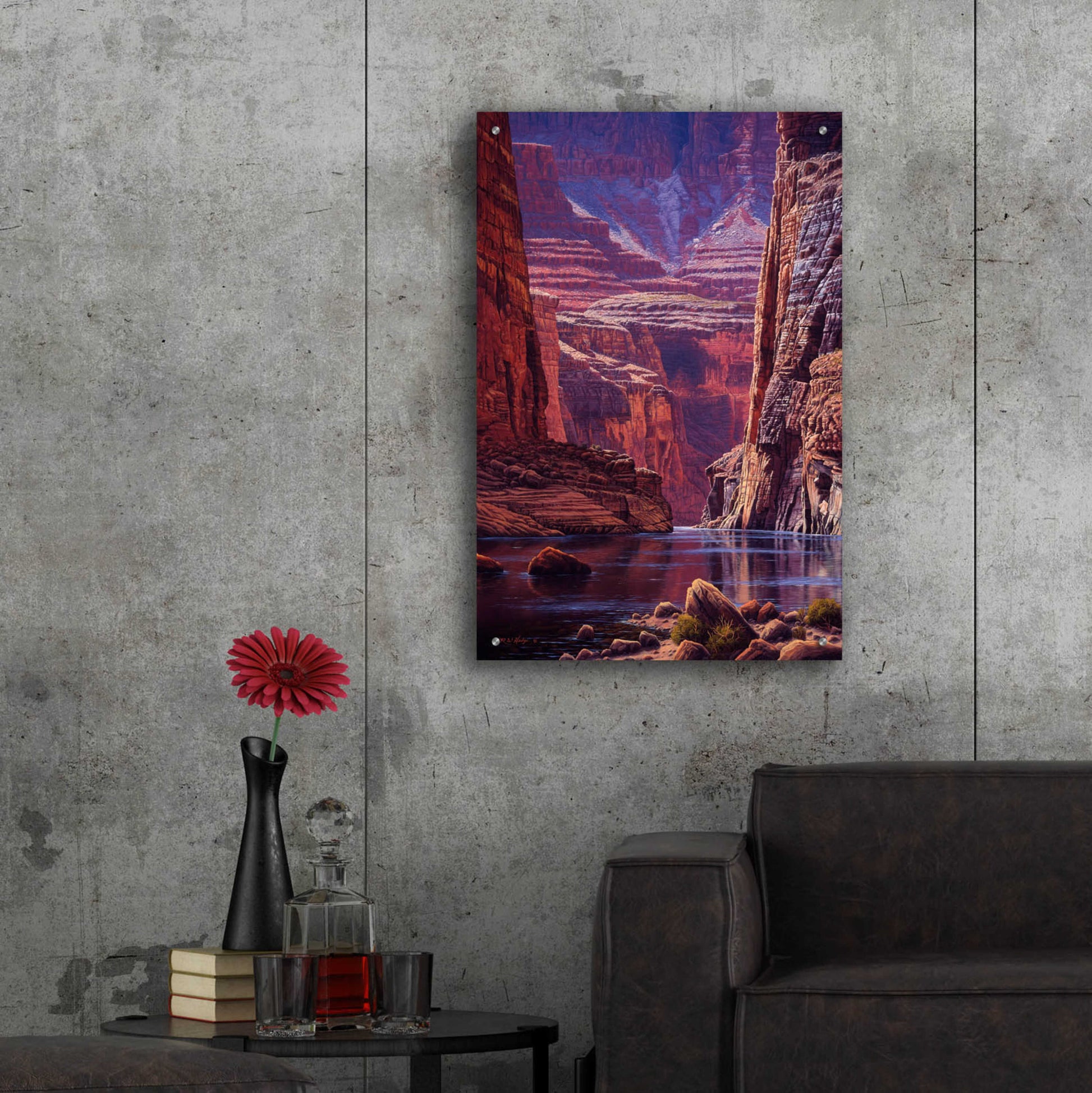 Epic Art 'Higher Light' by R. Hed, Acrylic Glass Wall Art,24x36