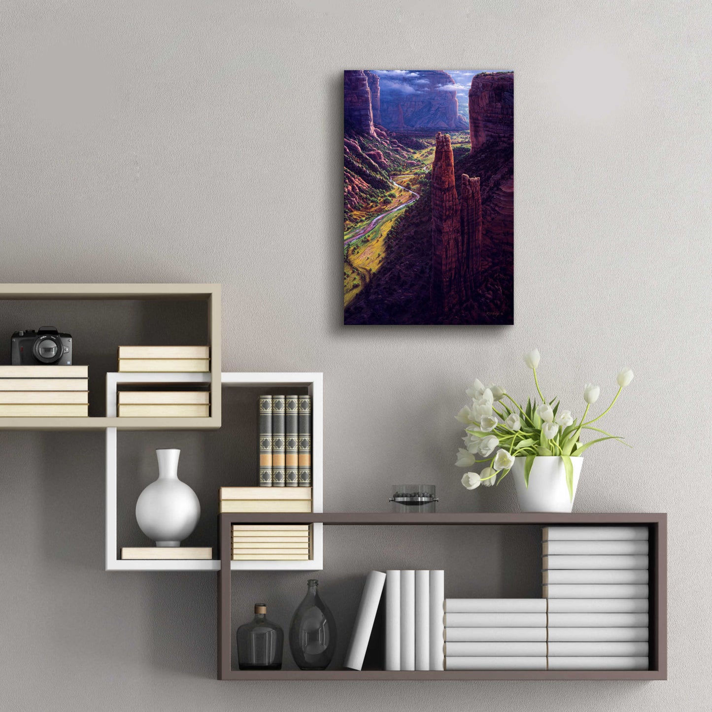 Epic Art 'Chasm Of Dreams' by R. Hed, Acrylic Glass Wall Art,16x24