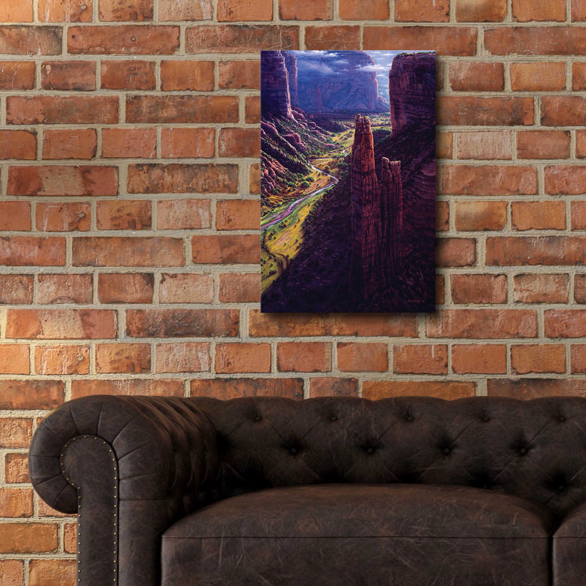 Epic Art 'Chasm Of Dreams' by R. Hed, Acrylic Glass Wall Art,16x24