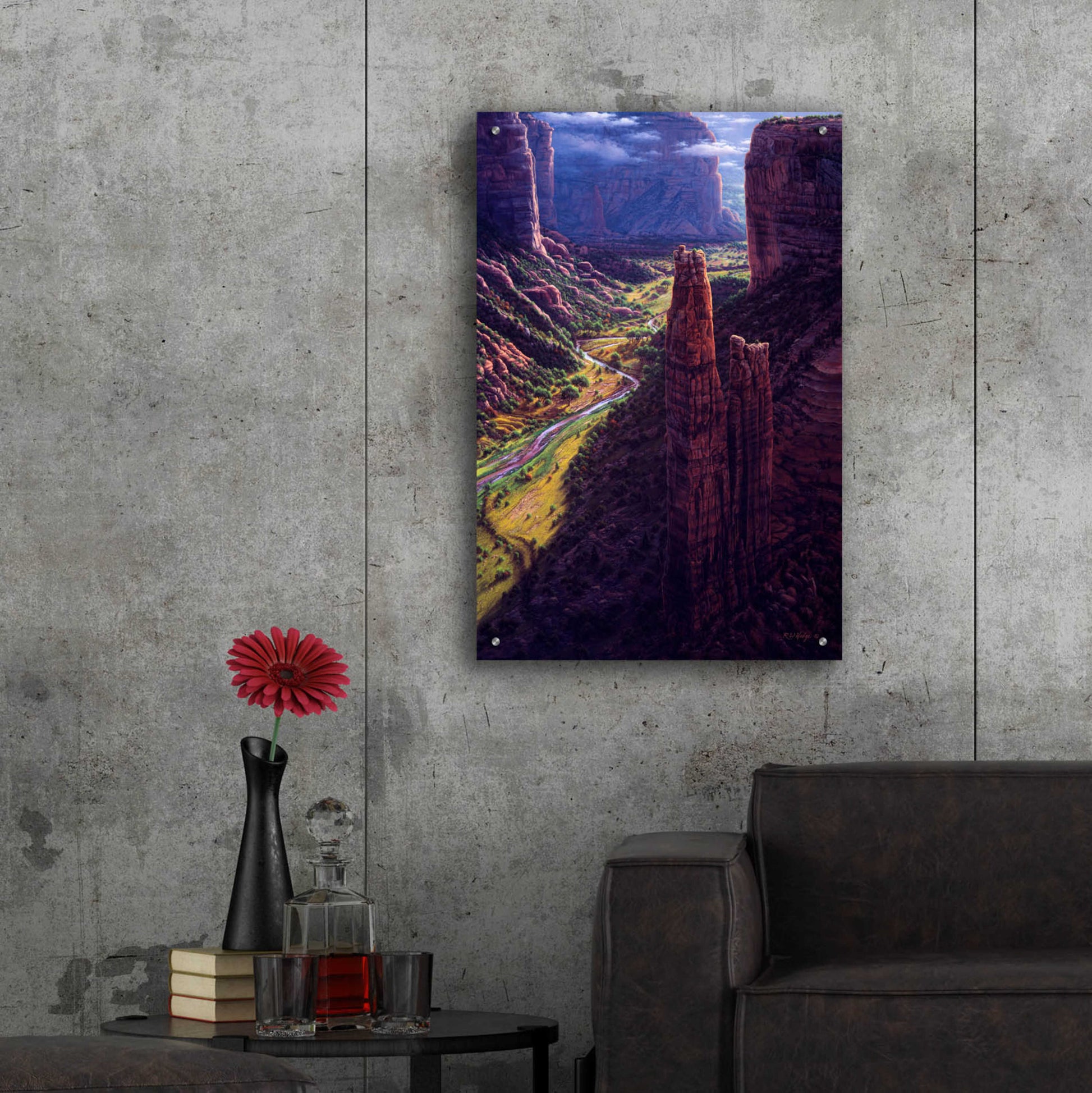 Epic Art 'Chasm Of Dreams' by R. Hed, Acrylic Glass Wall Art,24x36