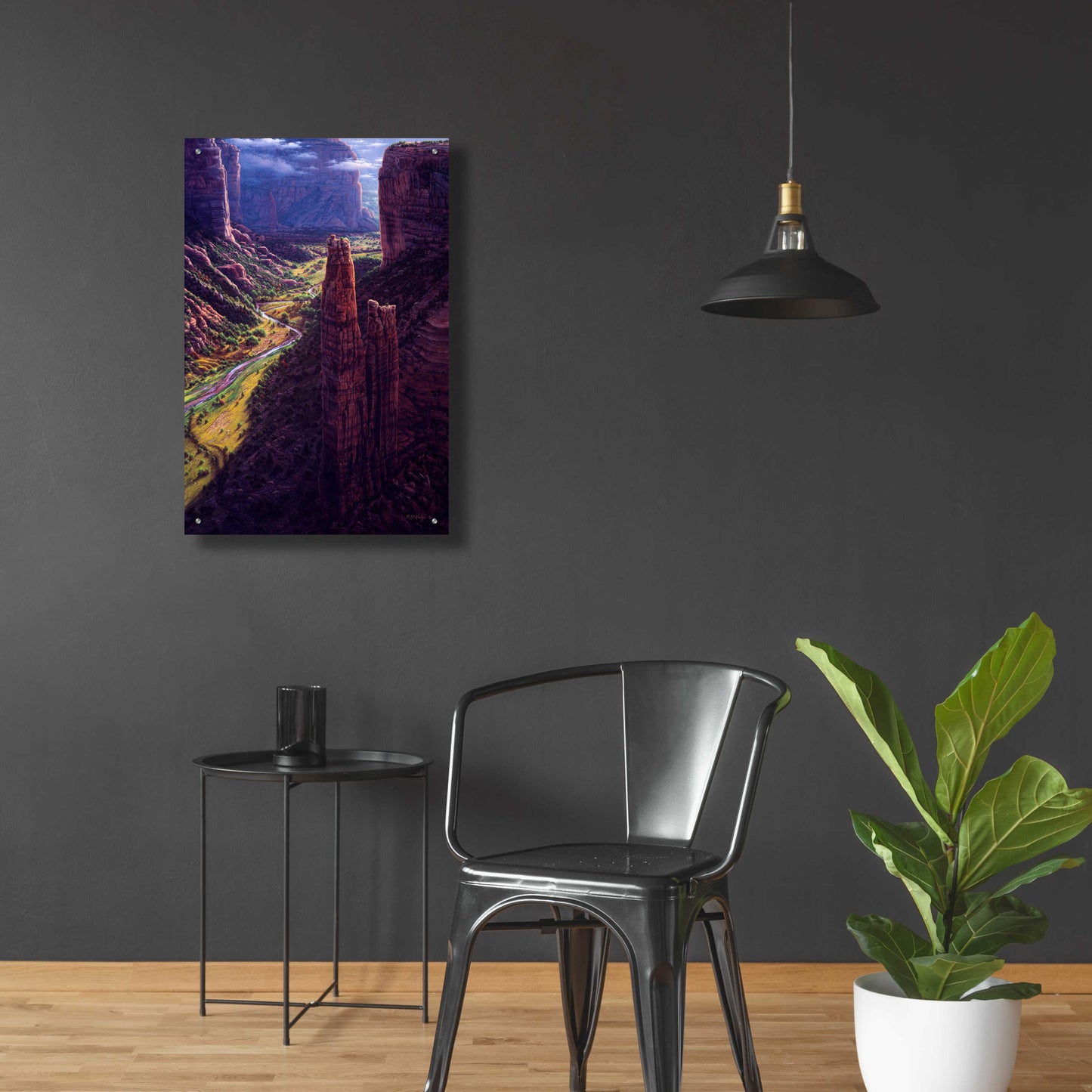 Epic Art 'Chasm Of Dreams' by R. Hed, Acrylic Glass Wall Art,24x36