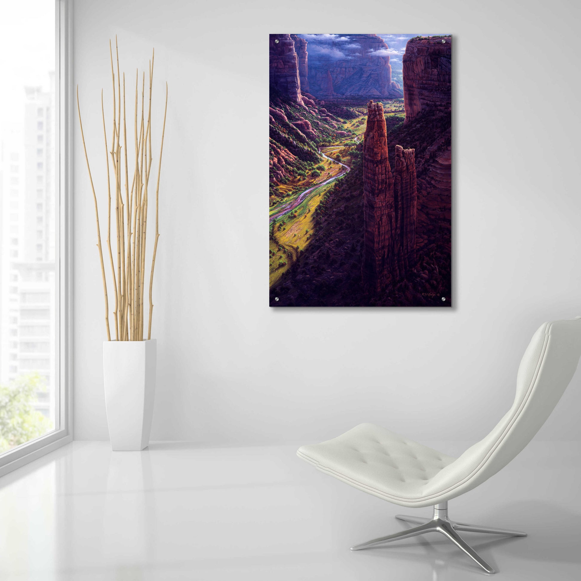 Epic Art 'Chasm Of Dreams' by R. Hed, Acrylic Glass Wall Art,24x36