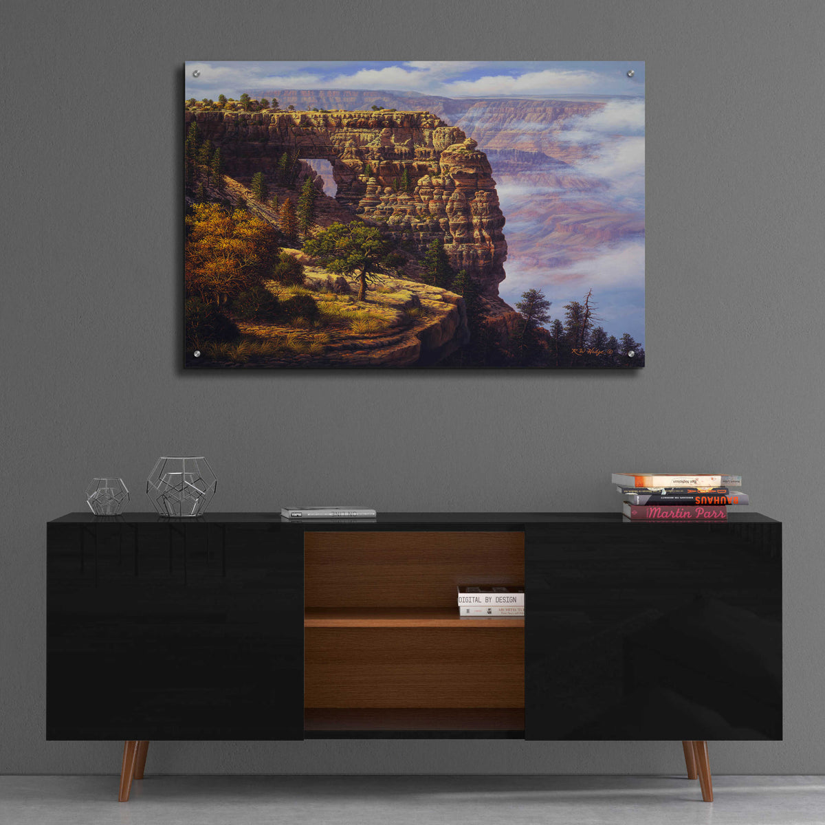 Epic Art 'Angel's Window' by R. Hed, Acrylic Glass Wall Art,36x24