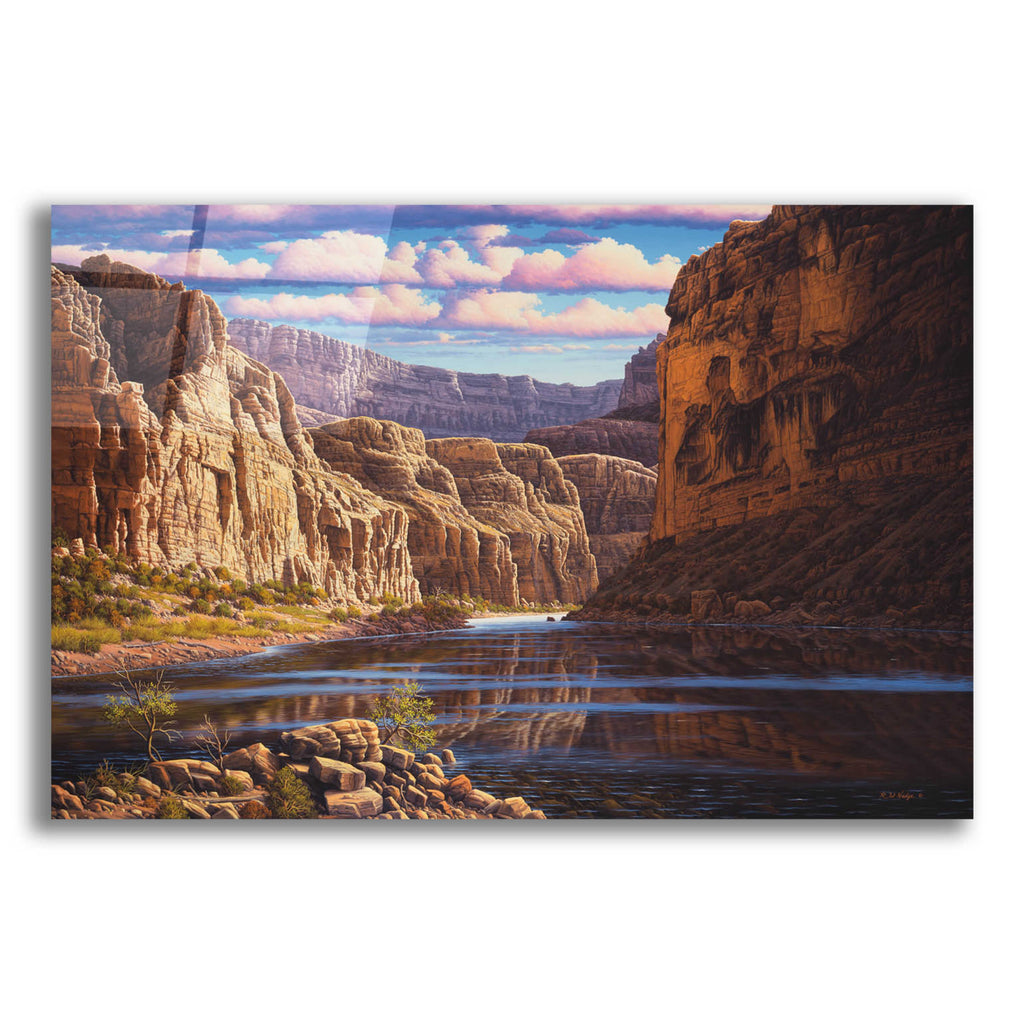 Epic Art 'Eternal Waters' by R. Hed, Acrylic Glass Wall Art
