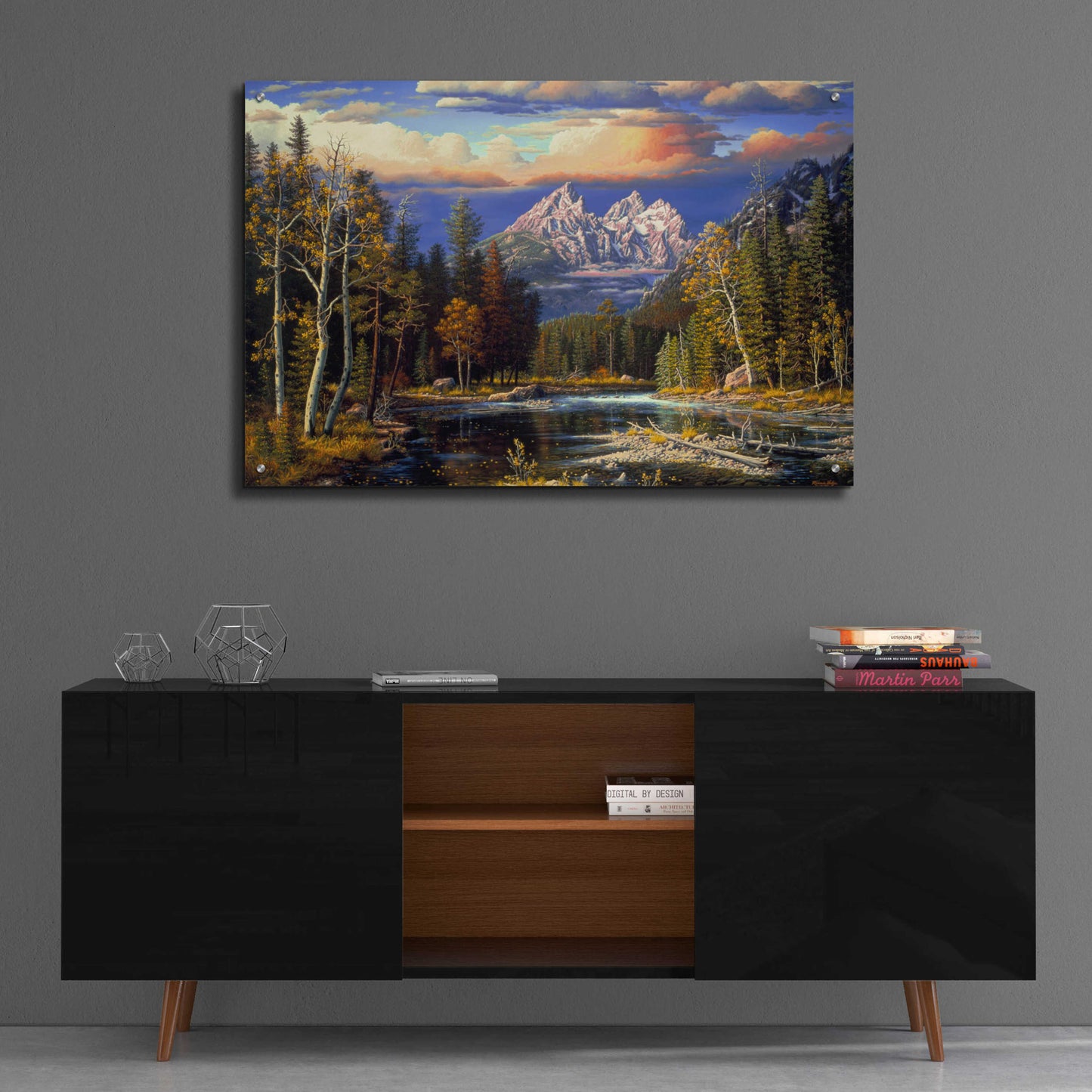 Epic Art 'Autumn Repose' by R. Hed, Acrylic Glass Wall Art,36x24