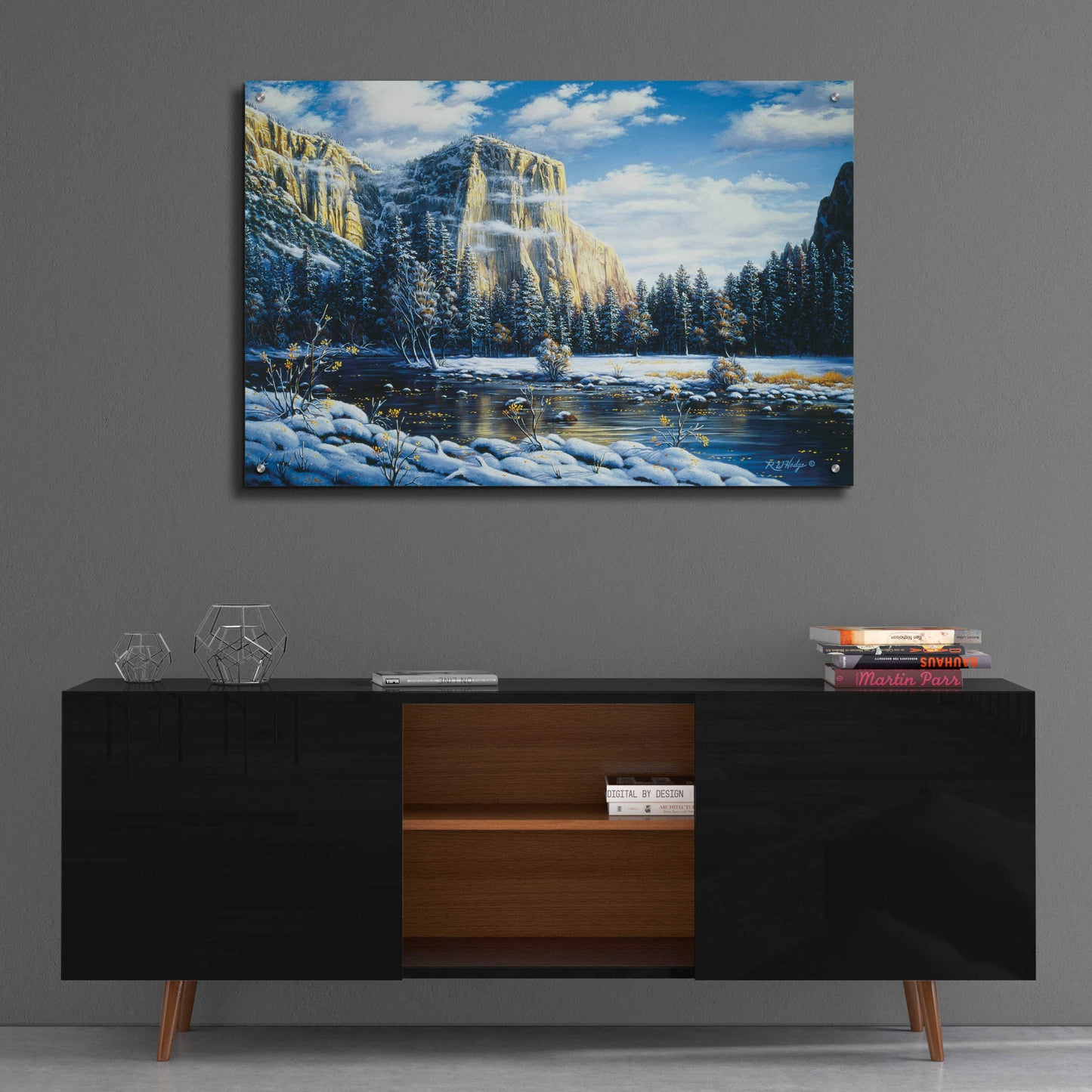 Epic Art 'Quiet Time' by R. Hed, Acrylic Glass Wall Art,36x24