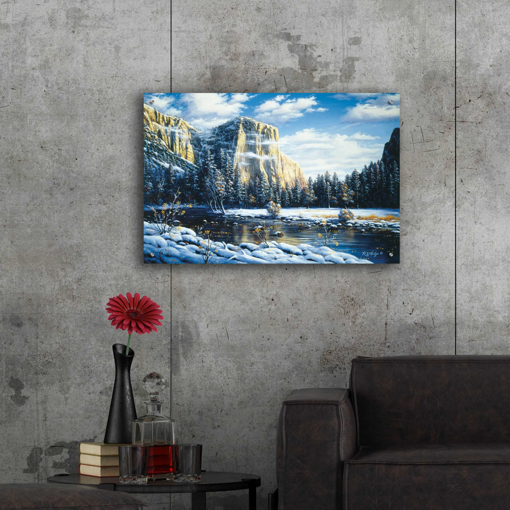 Epic Art 'Quiet Time' by R. Hed, Acrylic Glass Wall Art,36x24