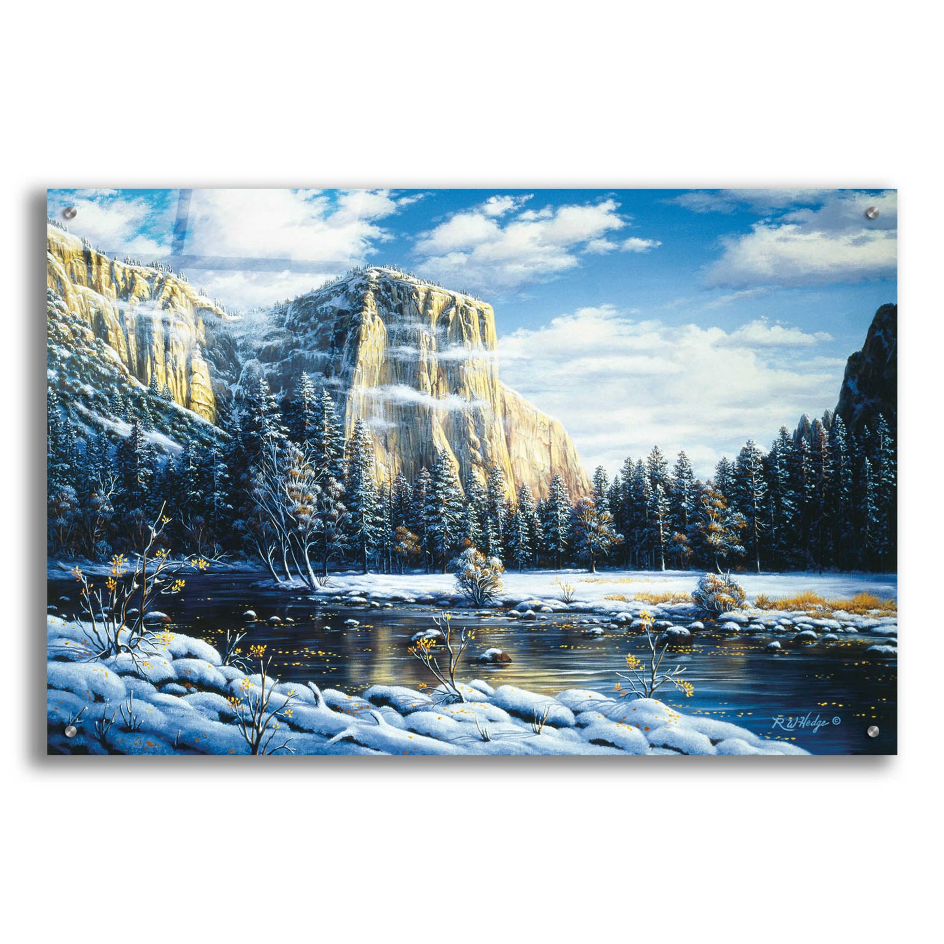 Epic Art 'Quiet Time' by R. Hed, Acrylic Glass Wall Art,36x24