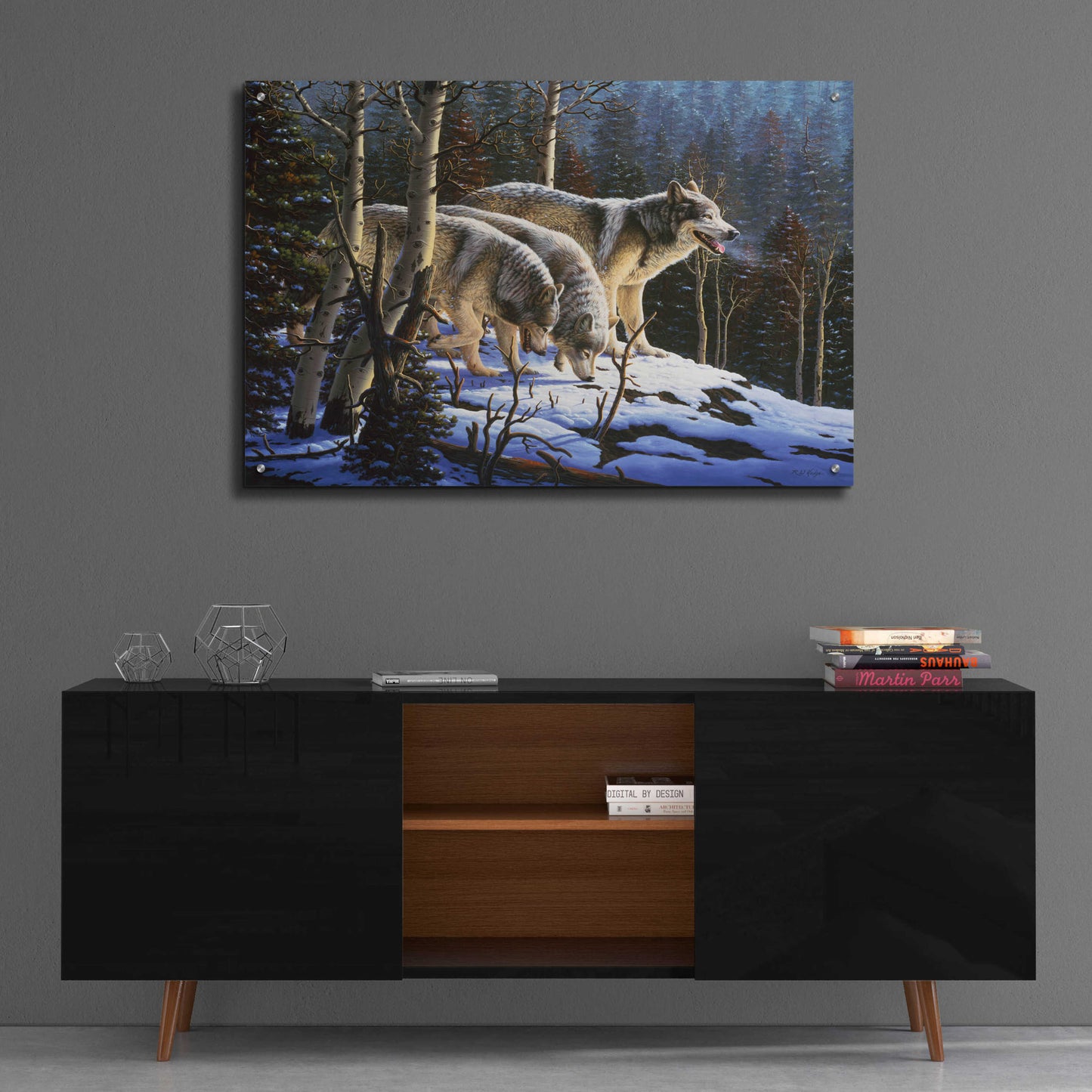 Epic Art 'First Hunt' by R. Hed, Acrylic Glass Wall Art,36x24