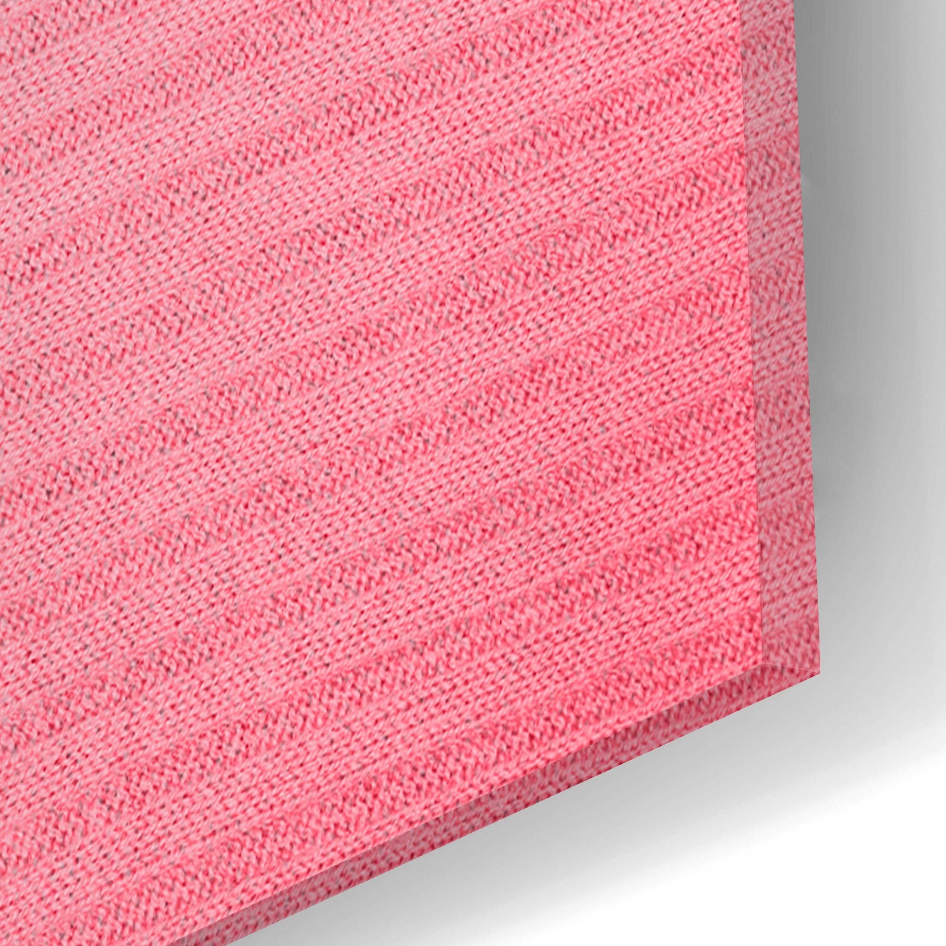 Epic Art 'Patch Heart Pink' by Rachel Caldwell, Acrylic Glass Wall Art,12x16