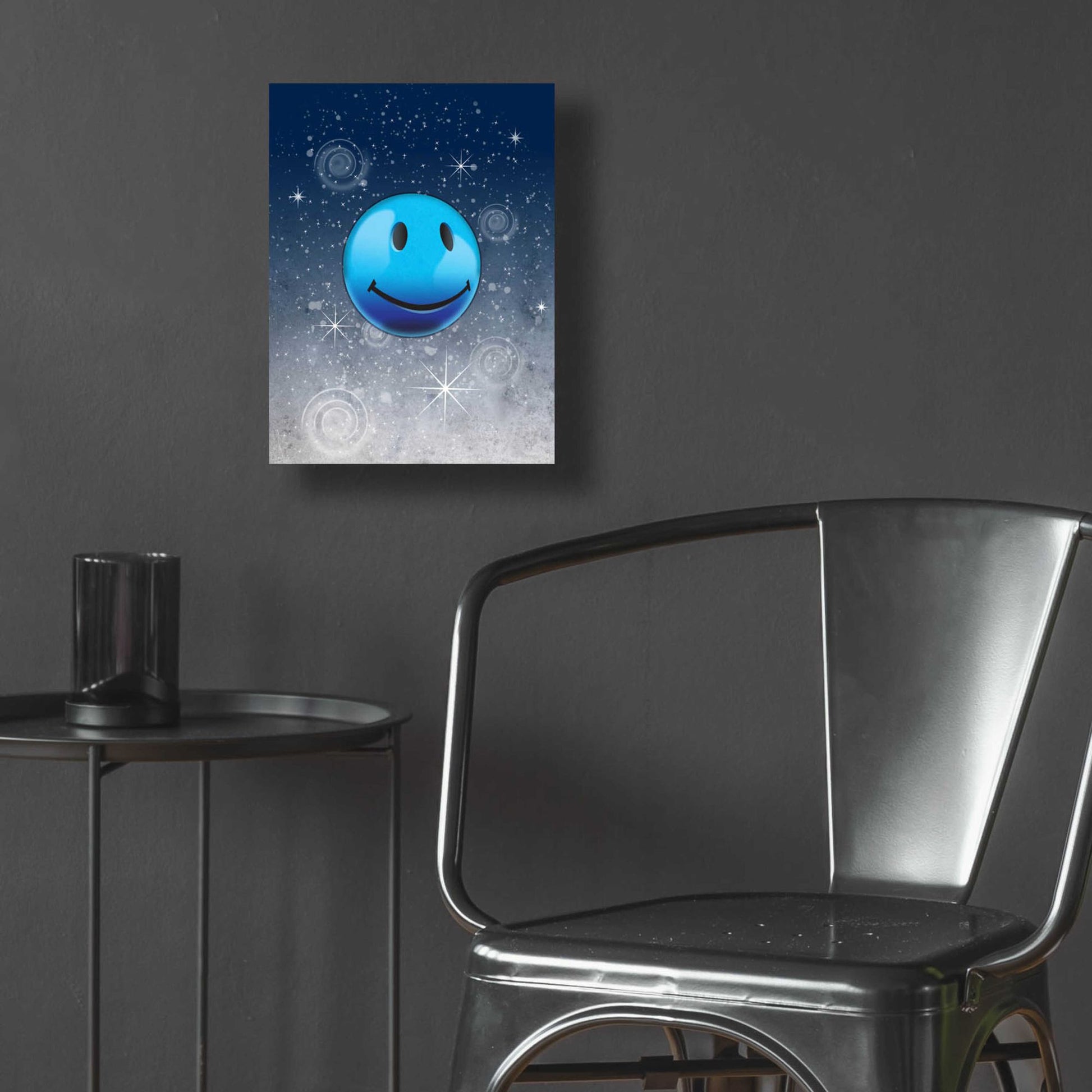 Epic Art 'Happy Sparkle Night' by Rachel Caldwell, Acrylic Glass Wall Art,12x16