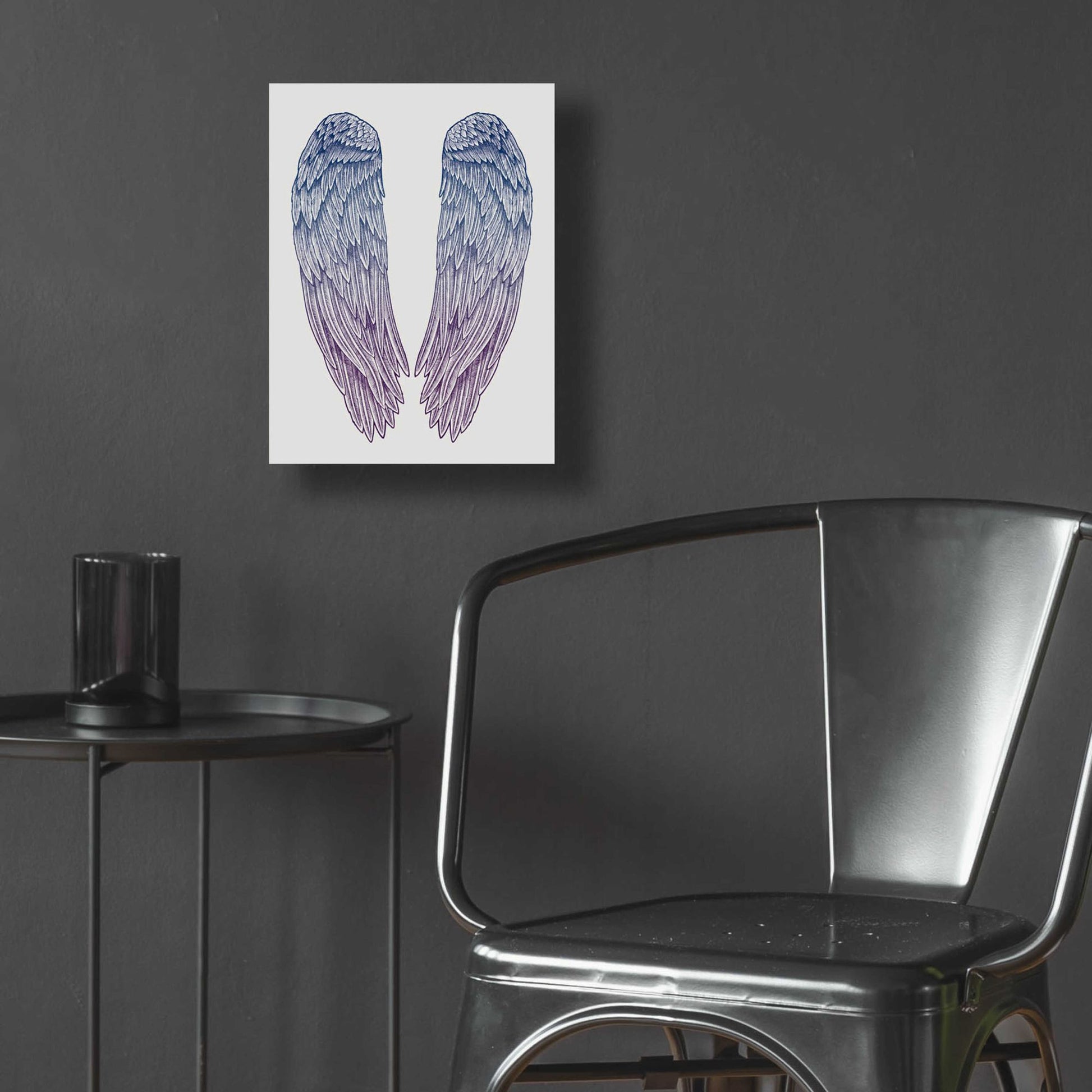 Epic Art 'Angel Wings' by Rachel Caldwell, Acrylic Glass Wall Art,12x16