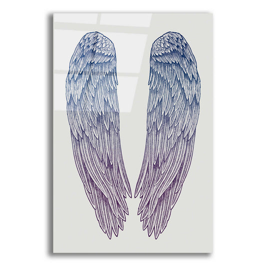 Epic Art 'Angel Wings' by Rachel Caldwell, Acrylic Glass Wall Art