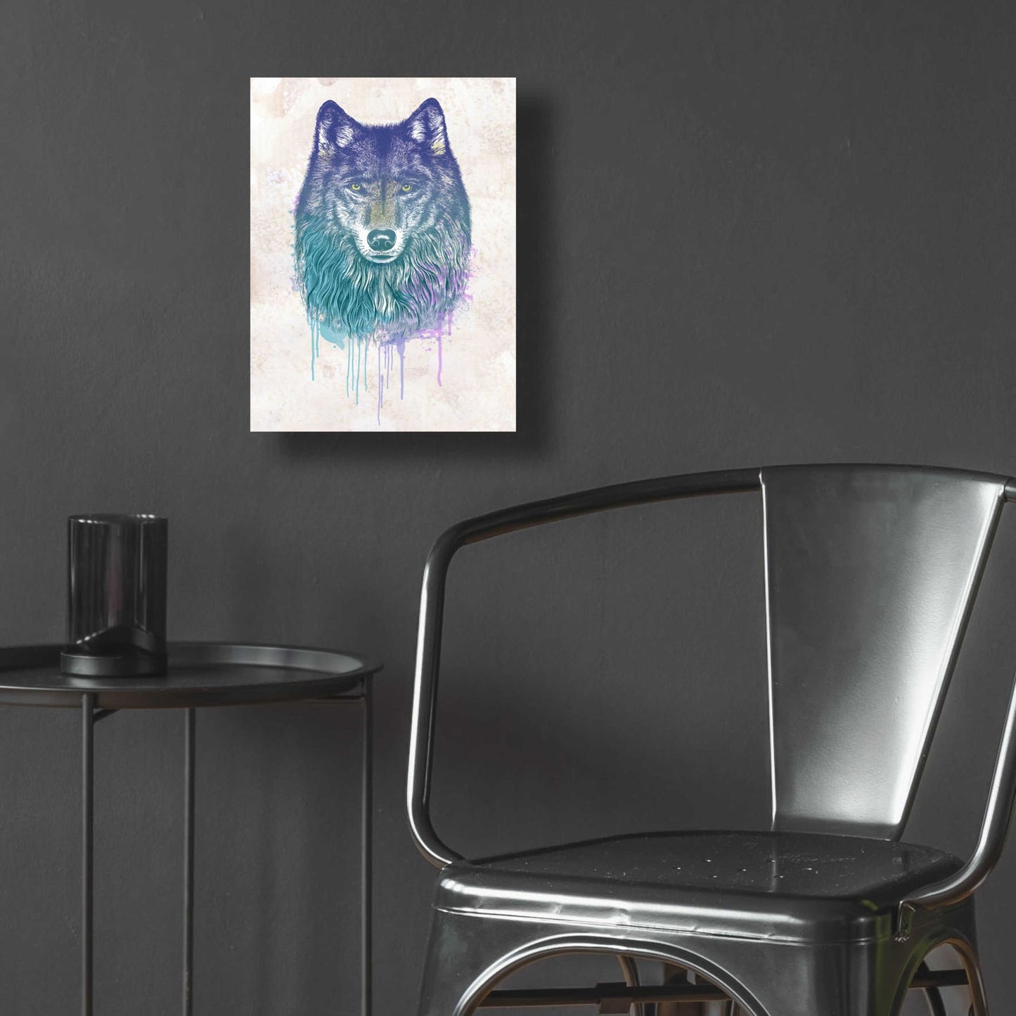 Epic Art 'Wolf Dream' by Rachel Caldwell, Acrylic Glass Wall Art,12x16