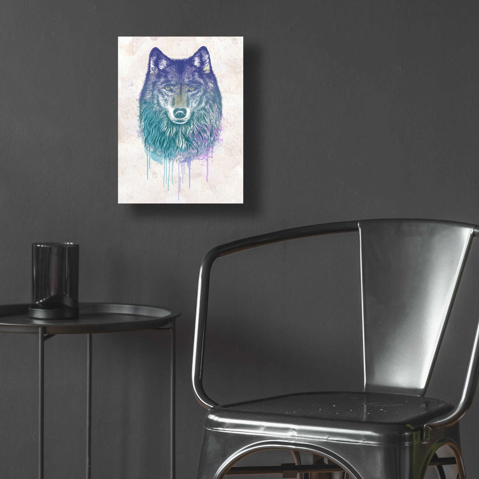 Epic Art 'Wolf Dream' by Rachel Caldwell, Acrylic Glass Wall Art,12x16