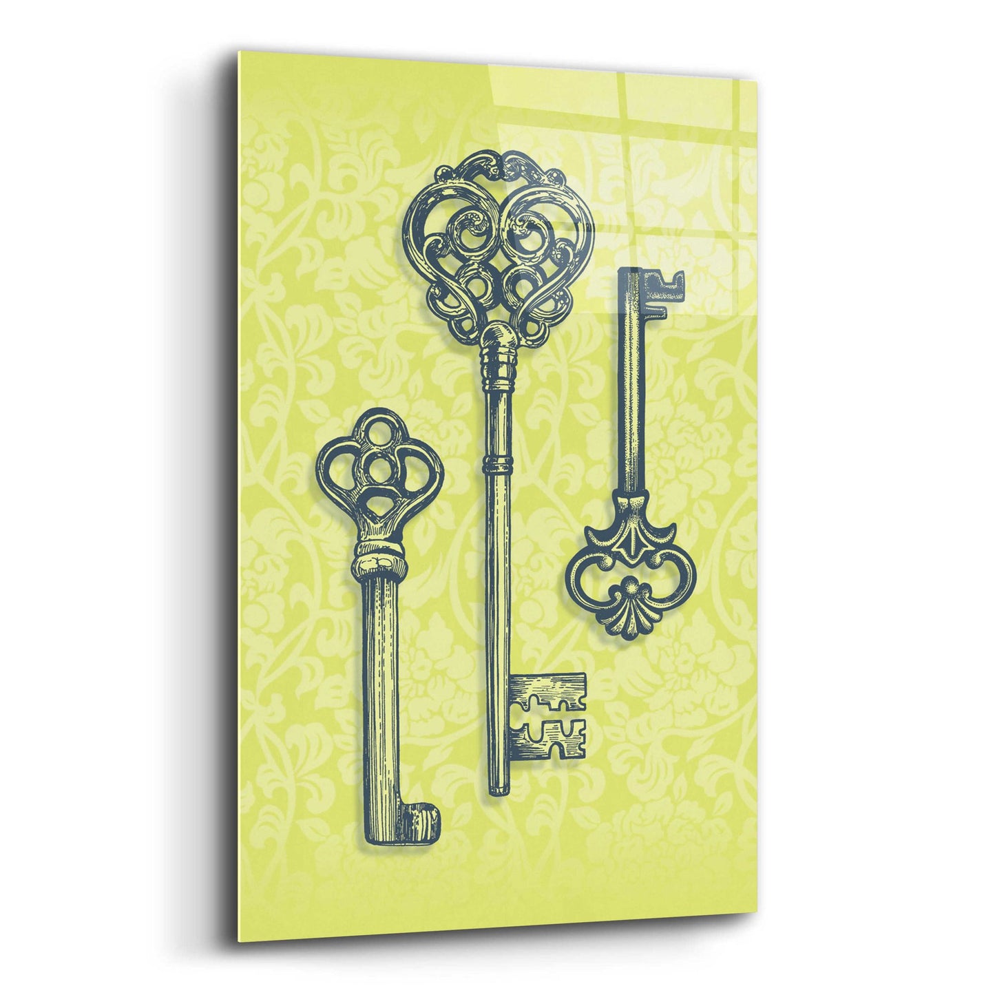 Epic Art 'Skeleton Keys' by Rachel Caldwell, Acrylic Glass Wall Art,12x16