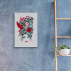 Epic Art 'Winter Queen' by Rachel Caldwell, Acrylic Glass Wall Art,16x24