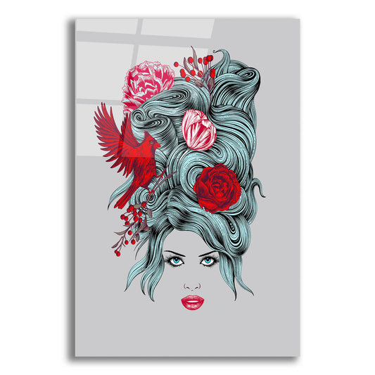 Epic Art 'Winter Queen' by Rachel Caldwell, Acrylic Glass Wall Art