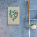 Epic Art 'Wild Heart' by Rachel Caldwell, Acrylic Glass Wall Art,16x24