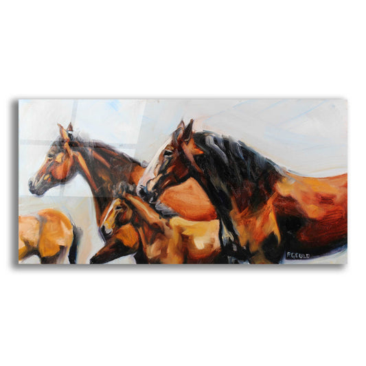 Epic Art 'The Herd' by Renee Gould, Acrylic Glass Wall Art