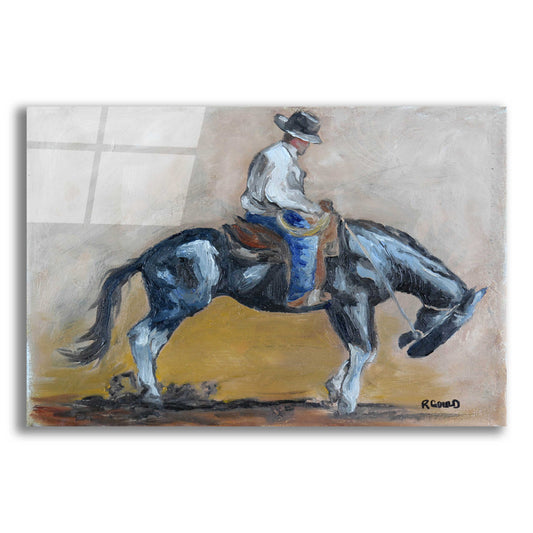 Epic Art 'Taking Him Back' by Renee Gould, Acrylic Glass Wall Art